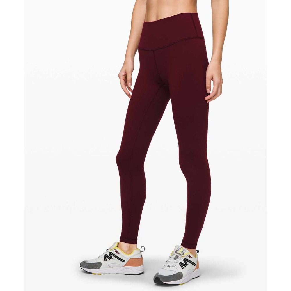 Lululemon Wunder Under High-Rise Tight 28'' Full-On Luon Garnet